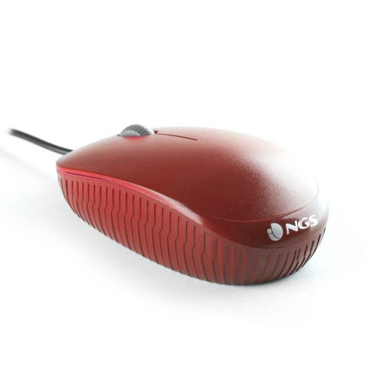 Optical mouse NGS Flame Red