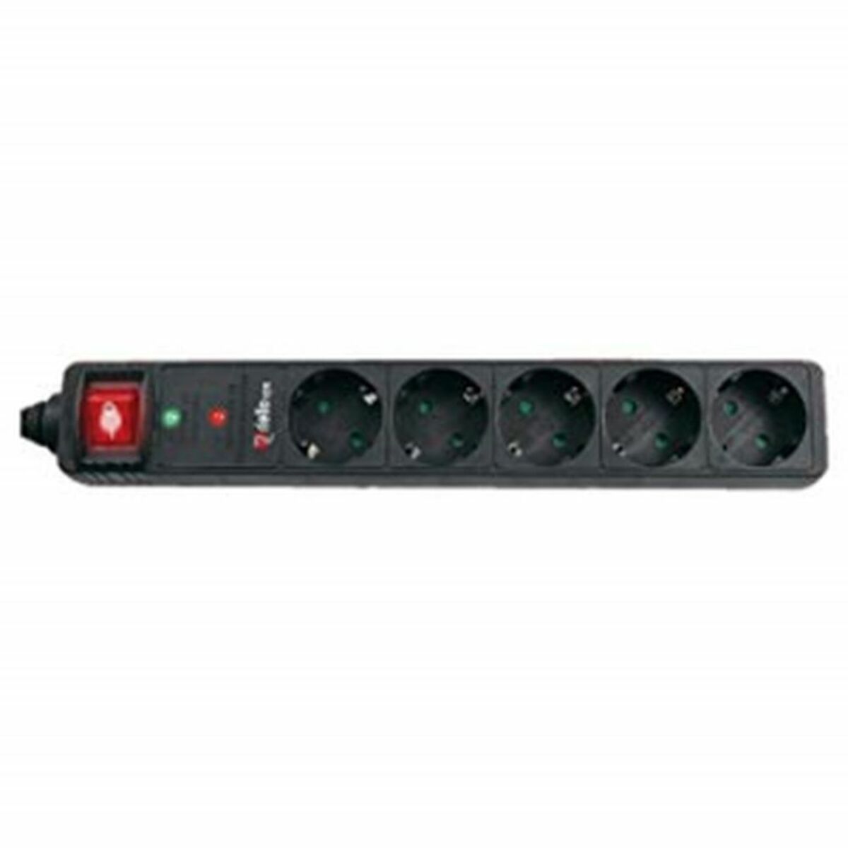 Power Socket – 5 sockets with Switch Riello THUNDER 5002 Black
