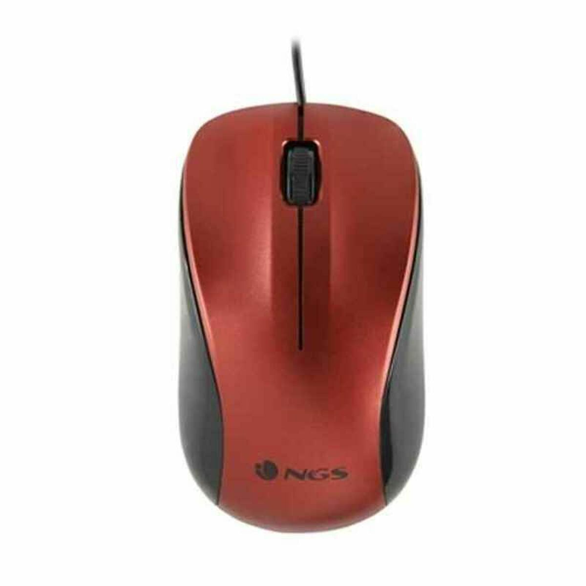 Optical mouse NGS NGS-MOUSE-1092 Red 1200 DPI Optical mouse NGS NGS-MOUSE-1092 Red 1200 DPI