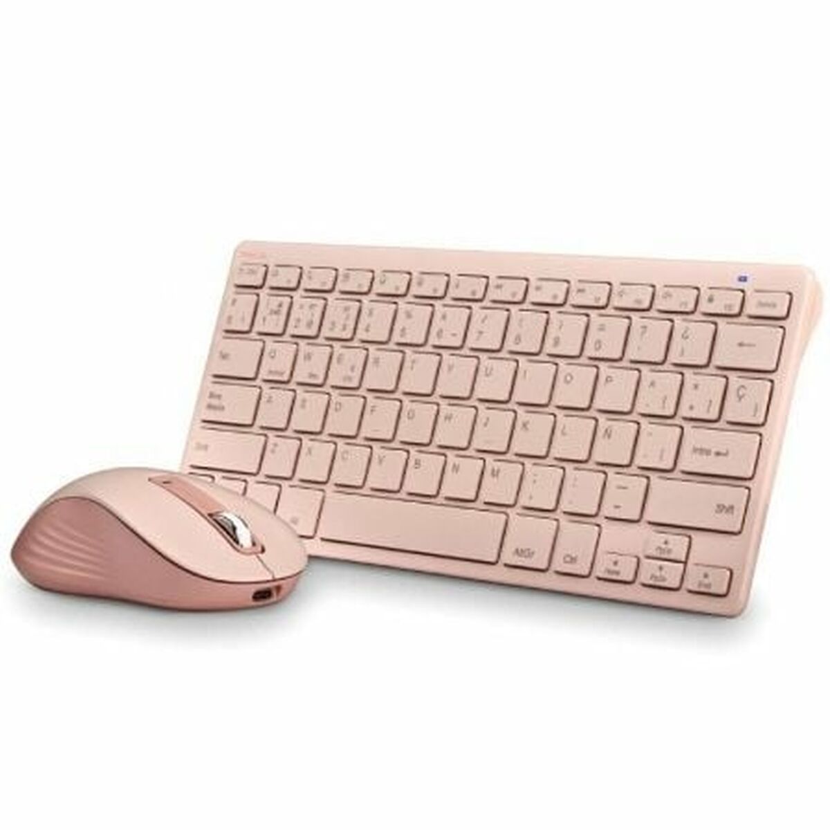 Keyboard and Mouse NGS FANTASYKITPINK Spanish Qwerty Pink Keyboard and Mouse NGS FANTASYKITPINK Spanish Qwerty Pink