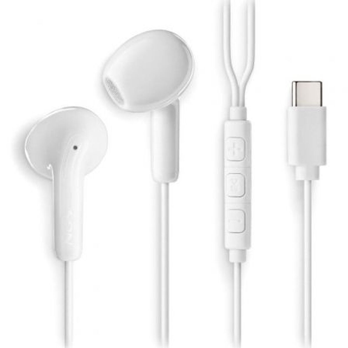 Headphones NGS CROSSGLIDEWHITE White