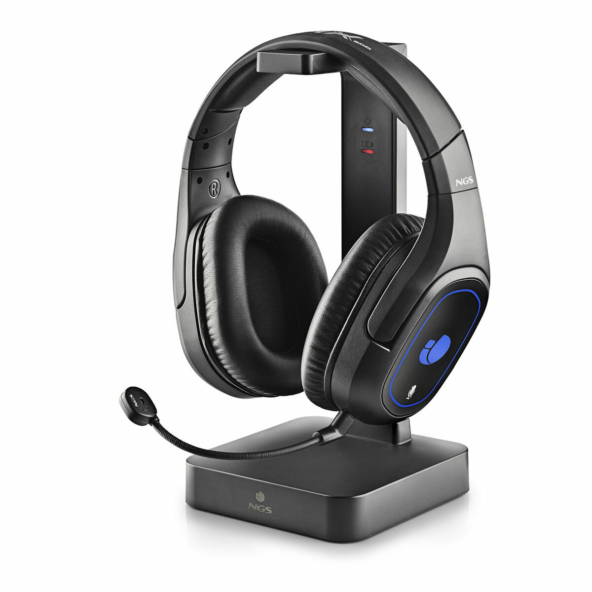 Gaming Headset with Microphone NGS GHX-600 Black (1 Unit) Gaming Headset with Microphone NGS GHX-600 Black (1 Unit)