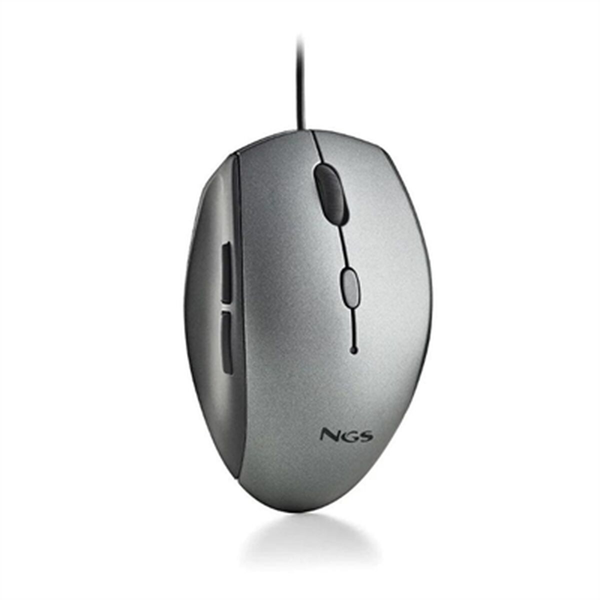 Mouse NGS MOTHGRAY Grey 1600 dpi (1 Unit) Mouse NGS MOTHGRAY Grey 1600 dpi (1 Unit)