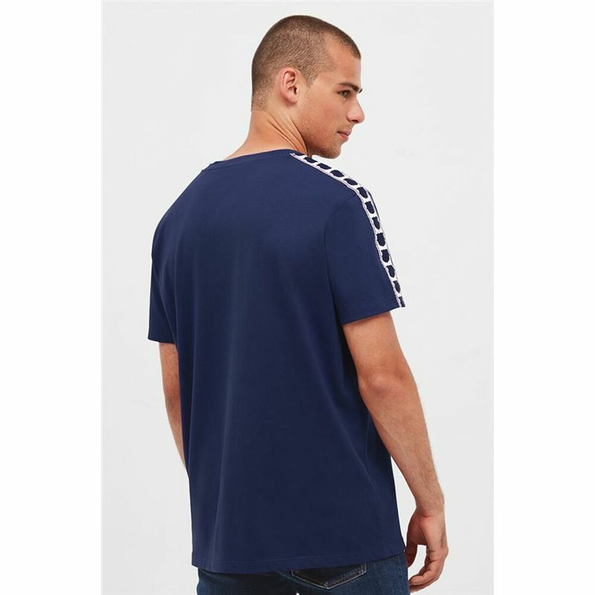 Men’s Short-sleeved Football Shirt F.C. Barcelona Navy Blue