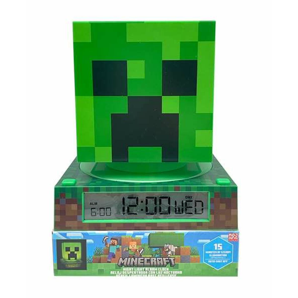Desk lamp Minecraft Green
