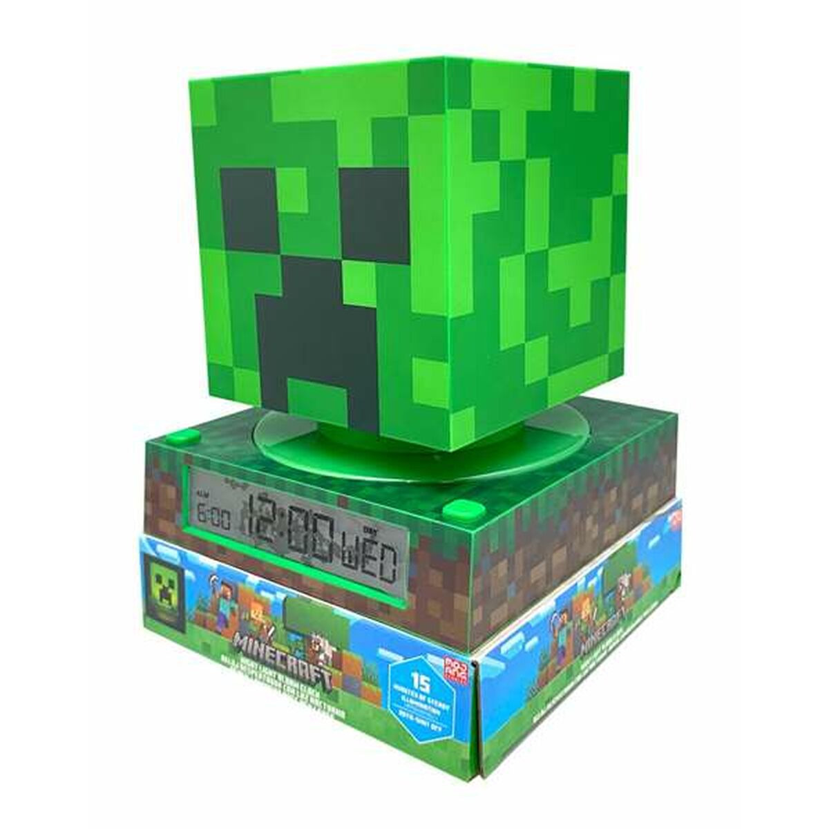 Desk lamp Minecraft Green