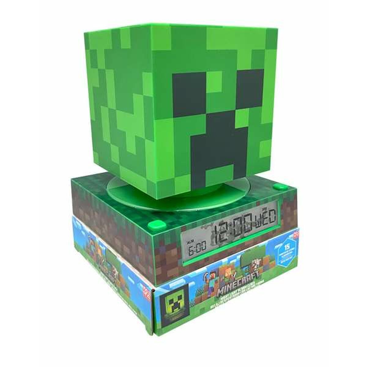 Desk lamp Minecraft Green
