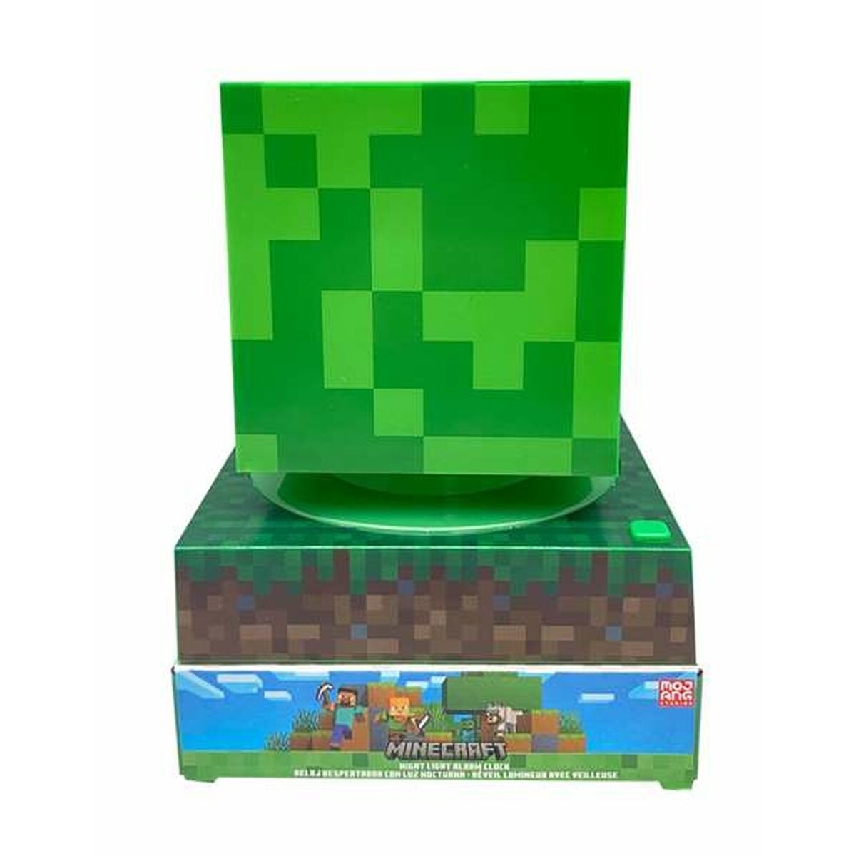 Desk lamp Minecraft Green