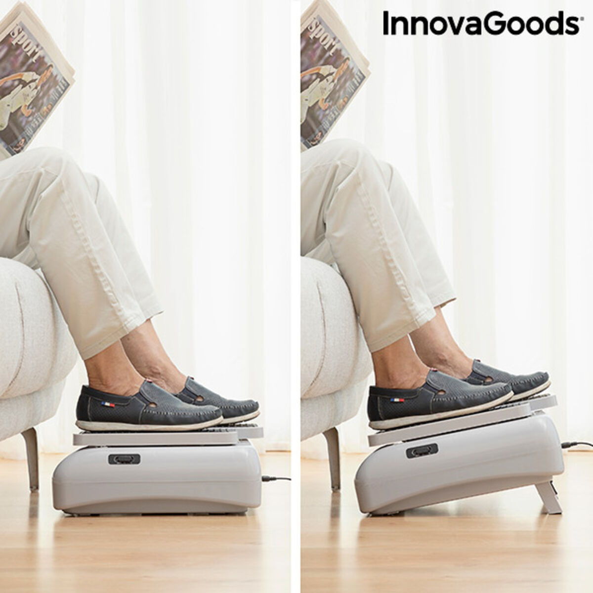 Passive Leg Exerciser for Walking While Seated Trekker InnovaGoods V0103136 (Refurbished A)