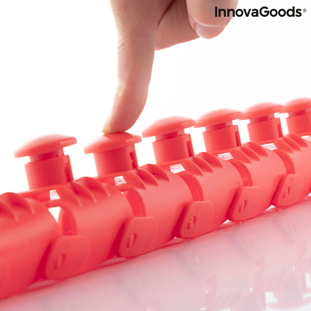 Adjustable Smart Fitness Hoop with Weight Fittehoop InnovaGoods FITTEHOOP Red (Refurbished B)