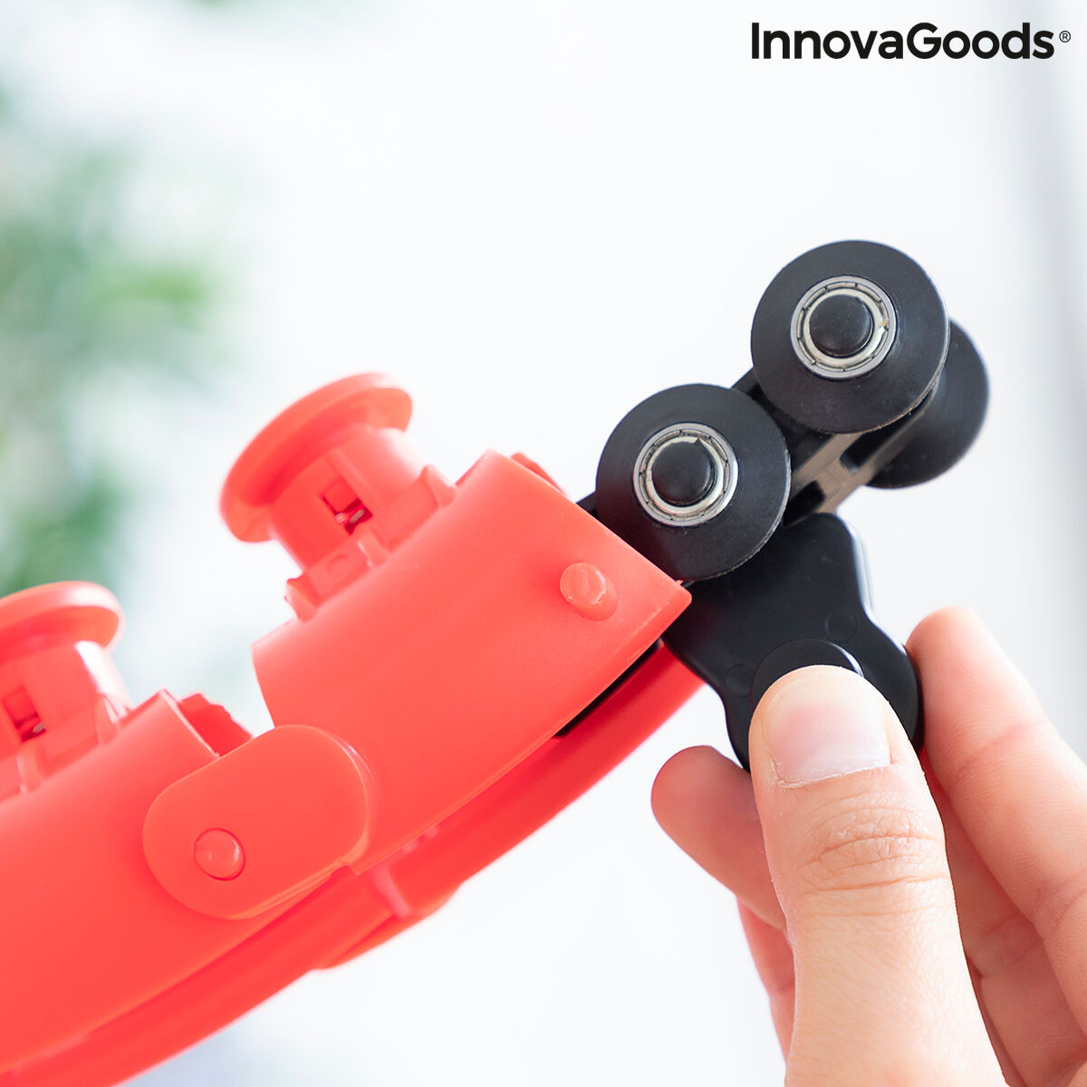 Adjustable Smart Fitness Hoop with Weight Fittehoop InnovaGoods FITTEHOOP Red (Refurbished B)