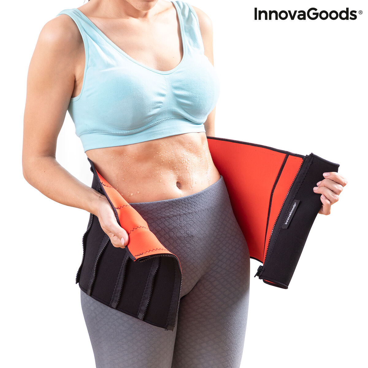 Sports Slimming Belt with Sauna Effect Redle InnovaGoods (Refurbished A)