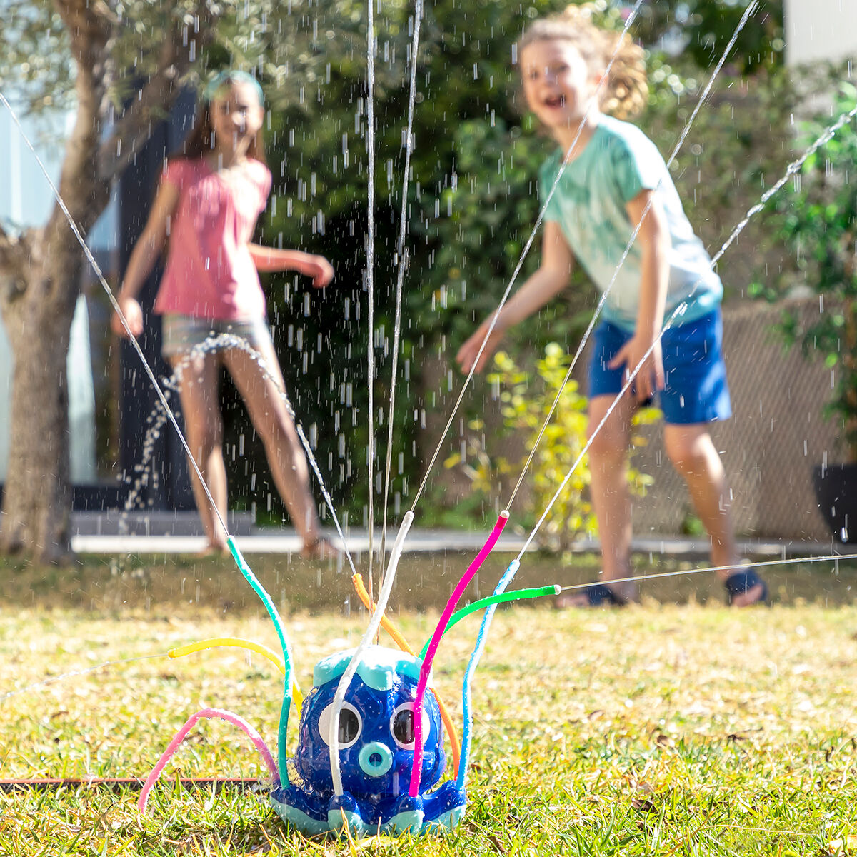 Water Sprinkler and Sprayer Toy Octodrop InnovaGoods Water Sprinkler and Sprayer Toy Octodrop InnovaGoods