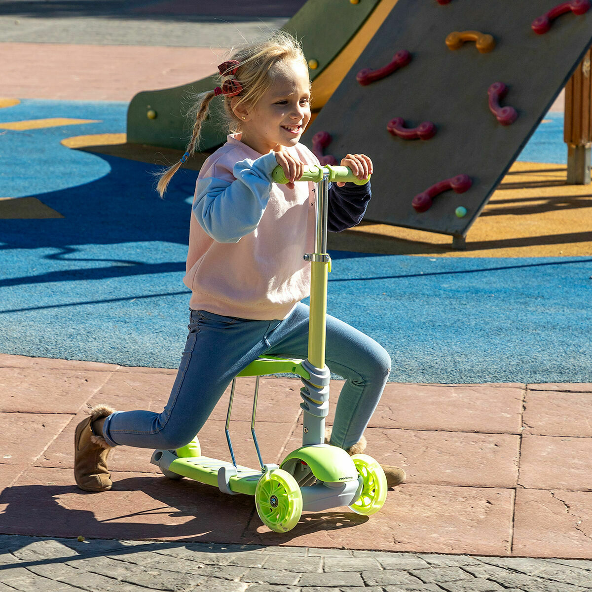 3-in-1 Evolving Kids’ Scooter InnovaGoods (Refurbished A)