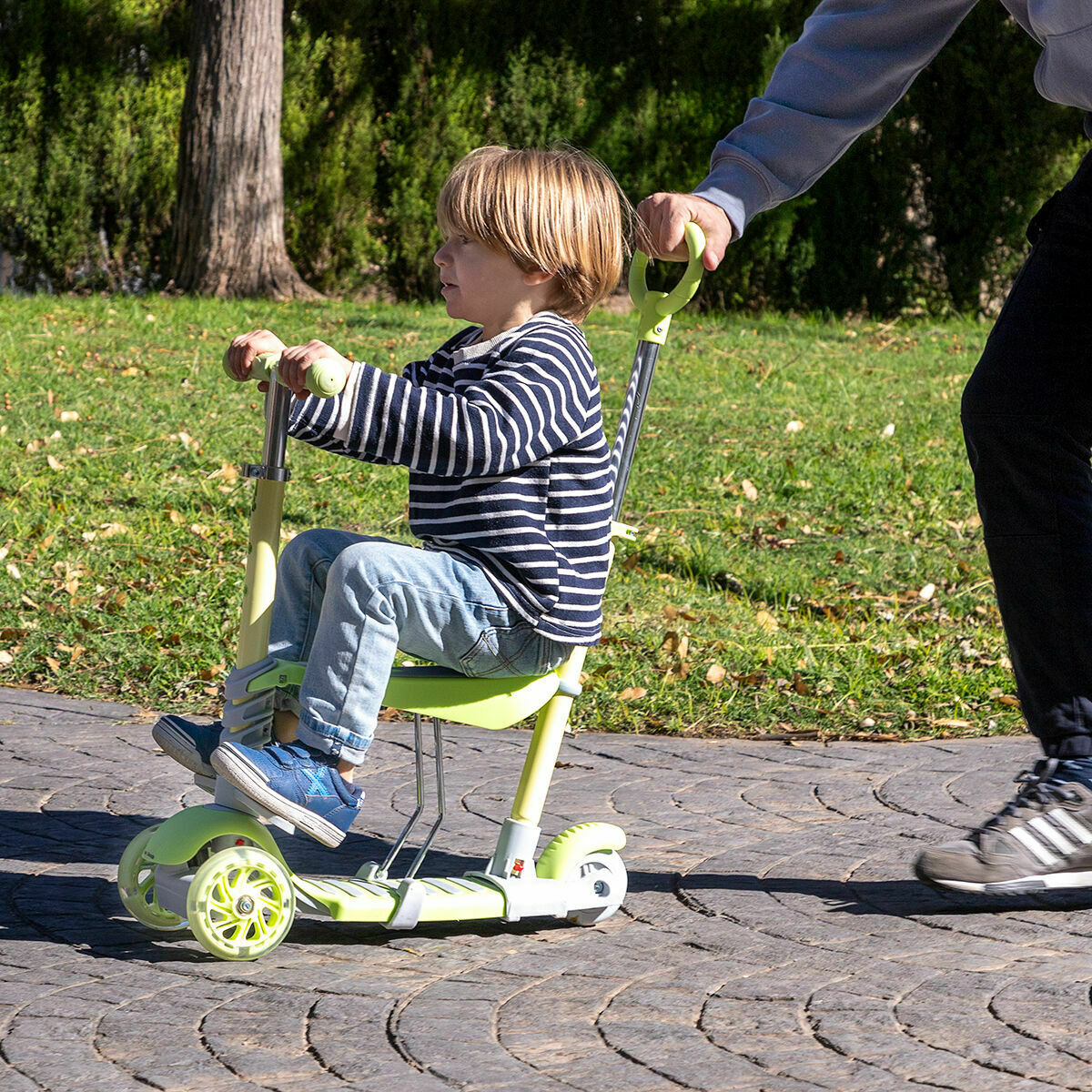 3-in-1 Evolving Kids’ Scooter InnovaGoods (Refurbished A)
