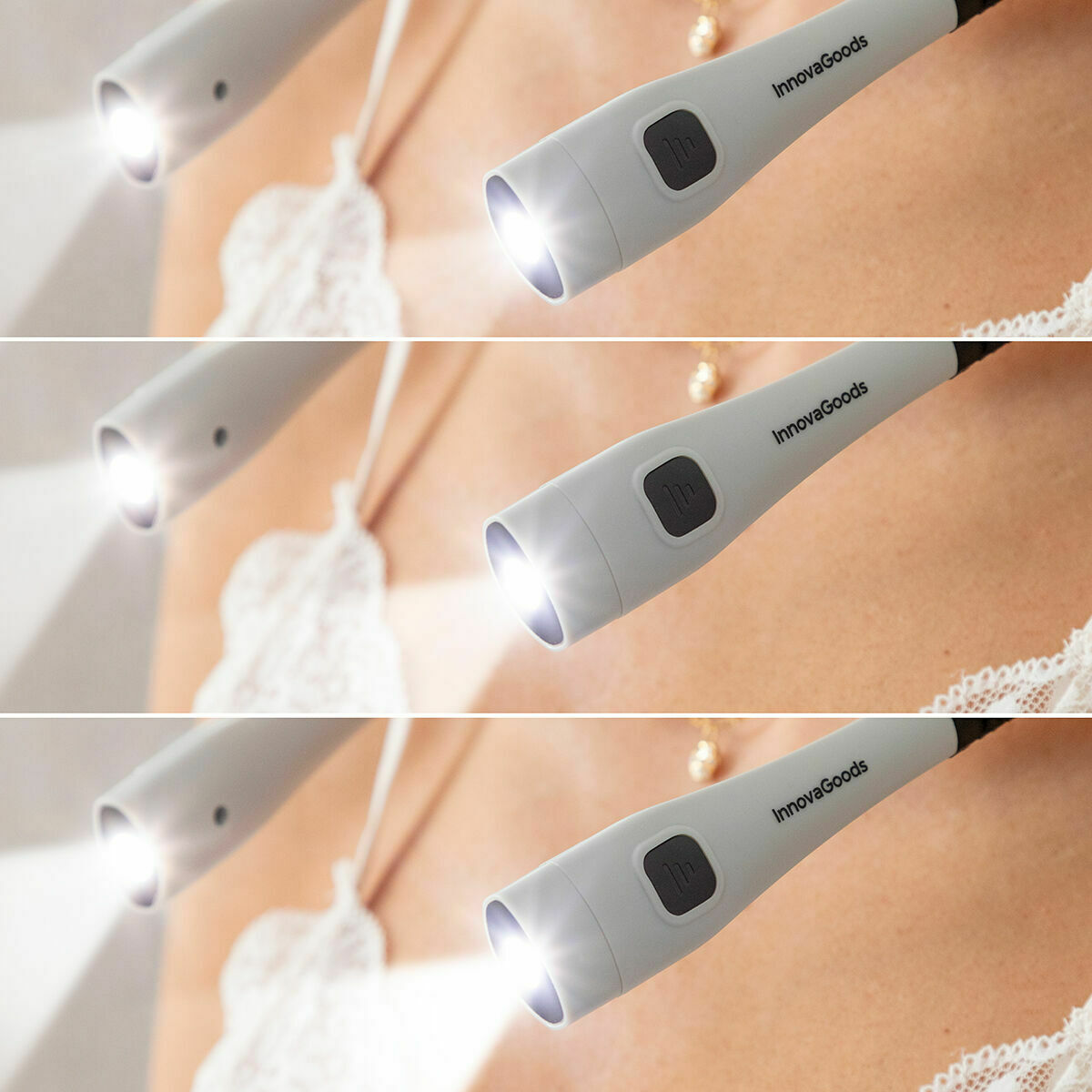 Rechargeable Neck Reading LED InnovaGoods Plastic (Refurbished A)