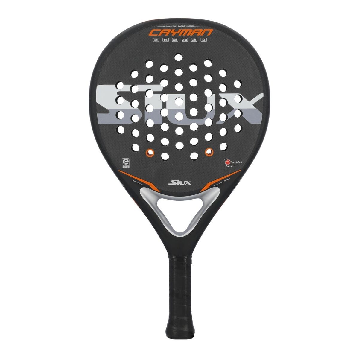 Padel Racket Siux CAYMAN Black