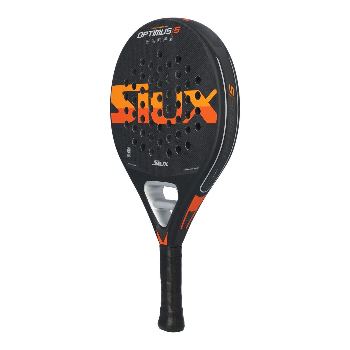 Padel Racket Siux OPTIMUS 5 Black Carbon fibre