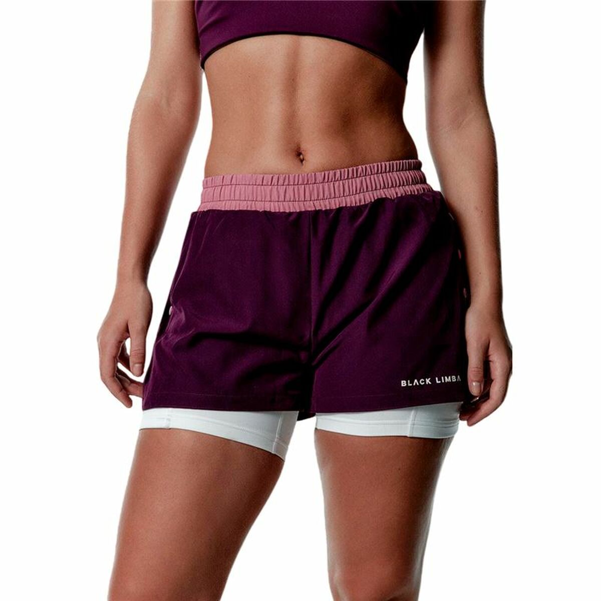 Sports Shorts for Women Black Limba Courtpulse Sports Shorts for Women Black Limba Courtpulse