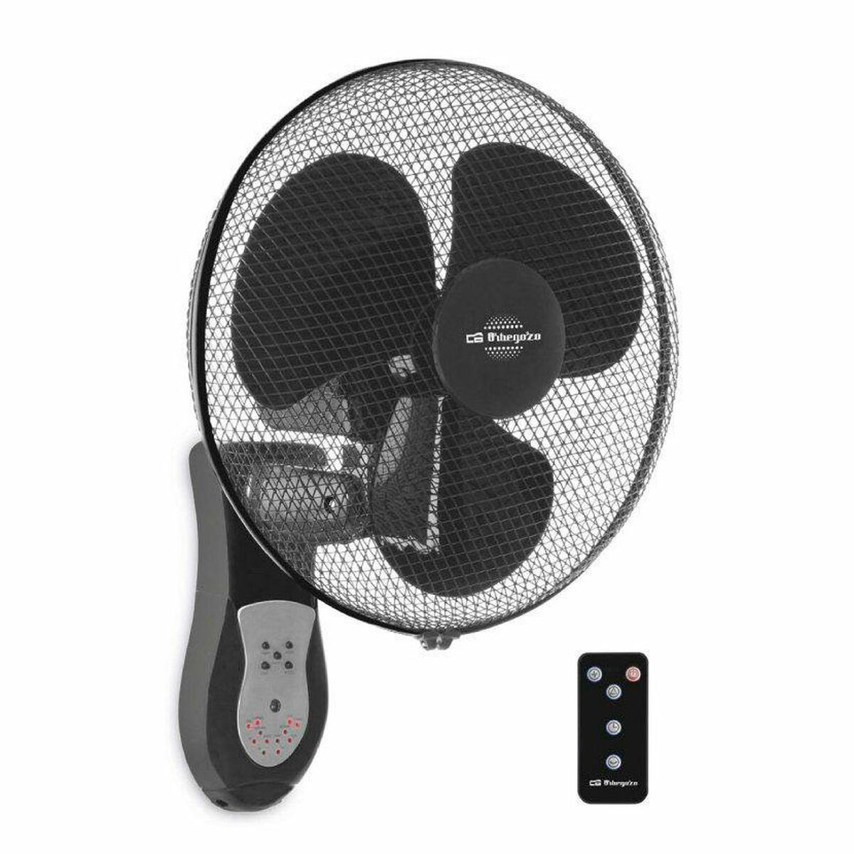 Fan Wall Orbegozo WF0243 Black 50 W  40 cm