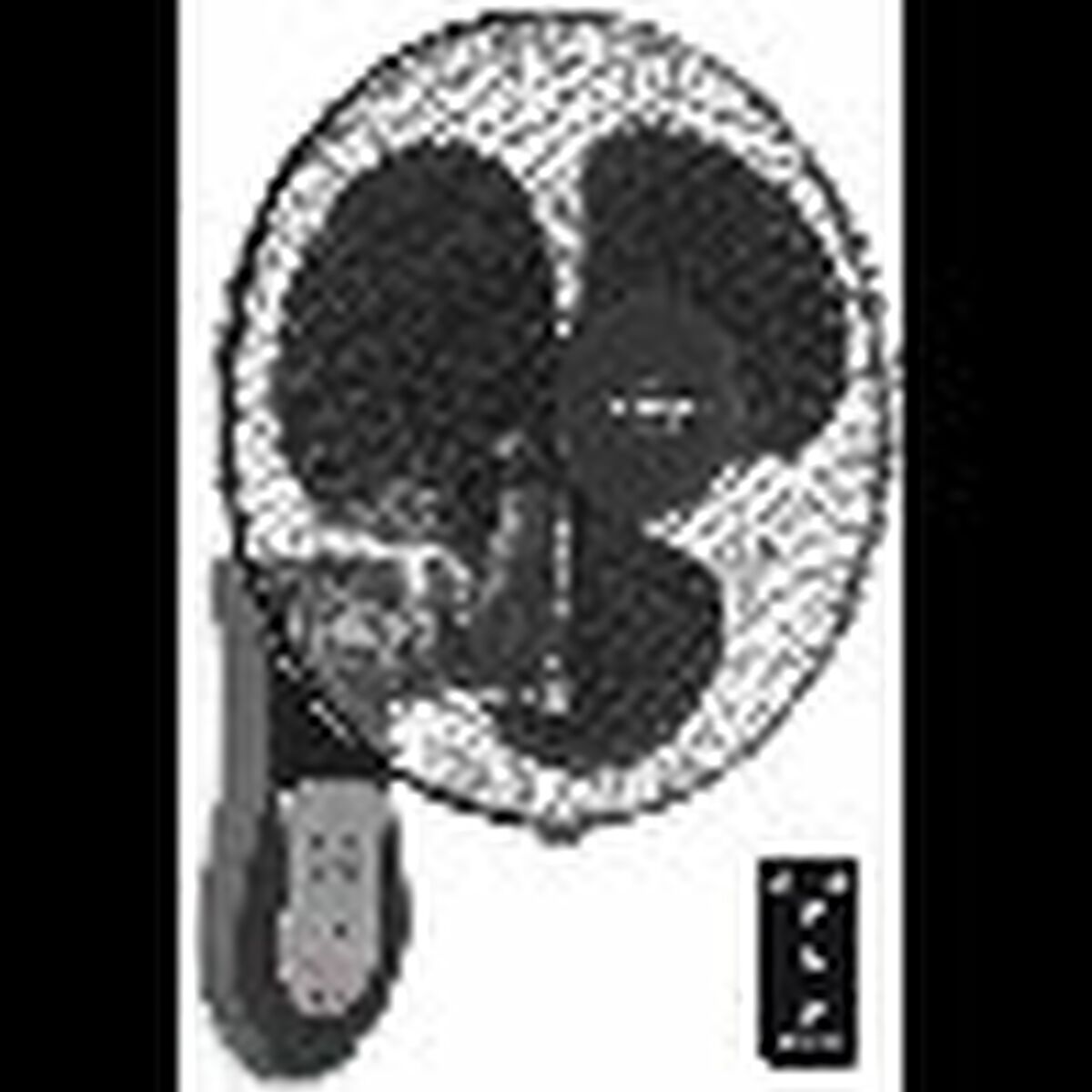 Fan Wall Orbegozo WF0243 Black 50 W  40 cm