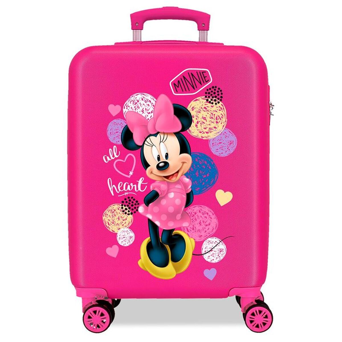 Suitcase Disney Minnie Mouse Multicolour Suitcase Disney Minnie Mouse Multicolour