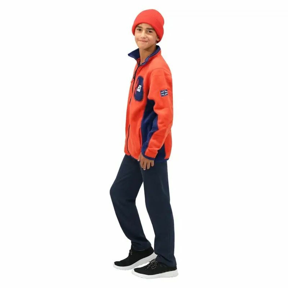 Fleece Lining Rox R-Aircraft Red Orange Children’s