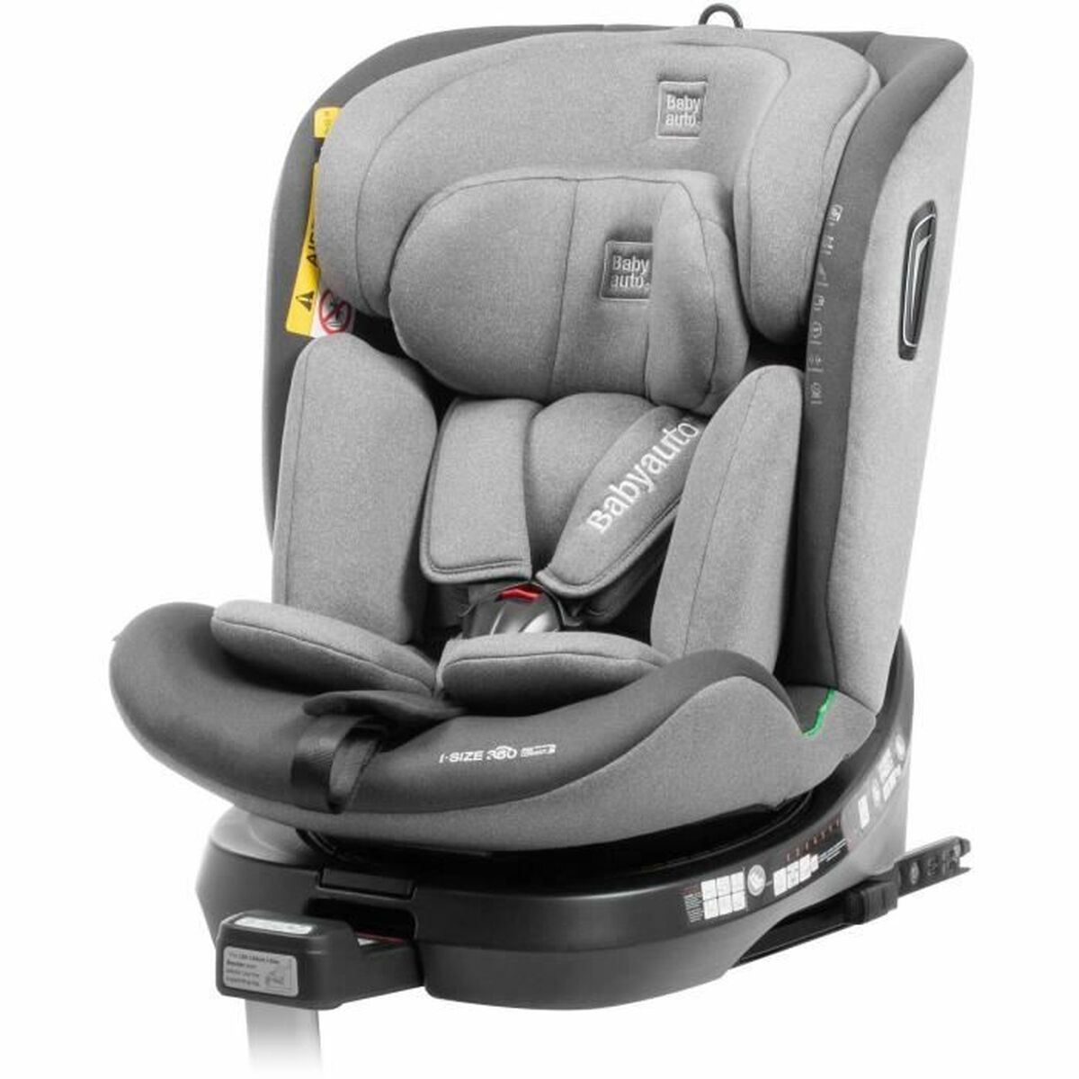Car Chair Babyauto Anthracite 0 (de 0 a 10 kilos) I (9 – 18 kg) II (15-25 kg) III (22 – 36 kg) Children’s ECE R129