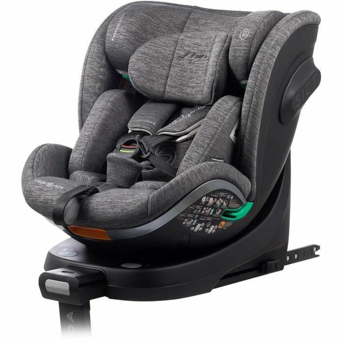 Car Chair Babyauto SCUDDA GREY DOBBY Grey 0 (de 0 a 10 kilos) 0+ (de 0 a 13 kilos) I (9 – 18 kg) II (15-25 kg) III (22 – 36 kg) Car Chair Babyauto SCUDDA GREY DOBBY Grey 0 (de 0 a 10 kilos) 0+ (de 0 a 13 kilos) I (9 – 18 kg) II (15-25 kg) III (22 – 36 kg)