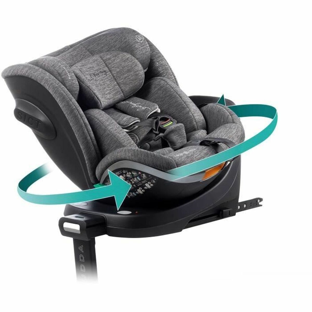 Car Chair Babyauto SCUDDA GREY DOBBY Grey 0 (de 0 a 10 kilos) 0+ (de 0 a 13 kilos) I (9 – 18 kg) II (15-25 kg) III (22 – 36 kg)