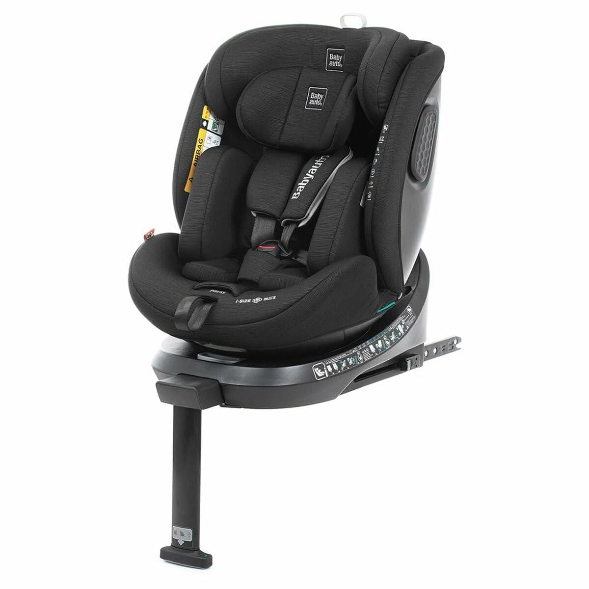 Car Chair Babyauto CORE Black 0 (de 0 a 10 kilos) I (9 – 18 kg) II (15-25 kg) III (22 – 36 kg) Children’s ECE R129/04