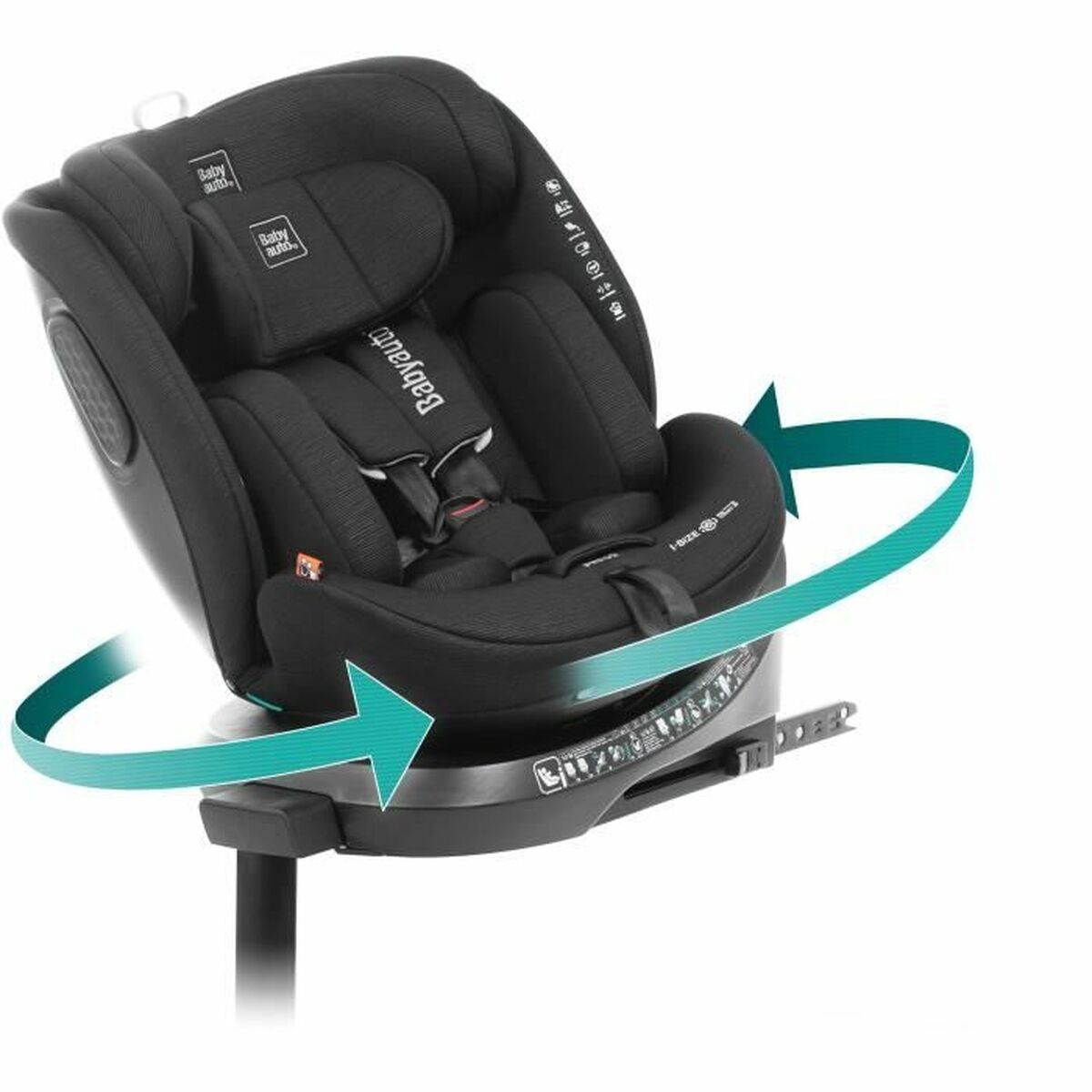Car Chair Babyauto CORE Black 0 (de 0 a 10 kilos) I (9 – 18 kg) II (15-25 kg) III (22 – 36 kg) Children’s ECE R129/04