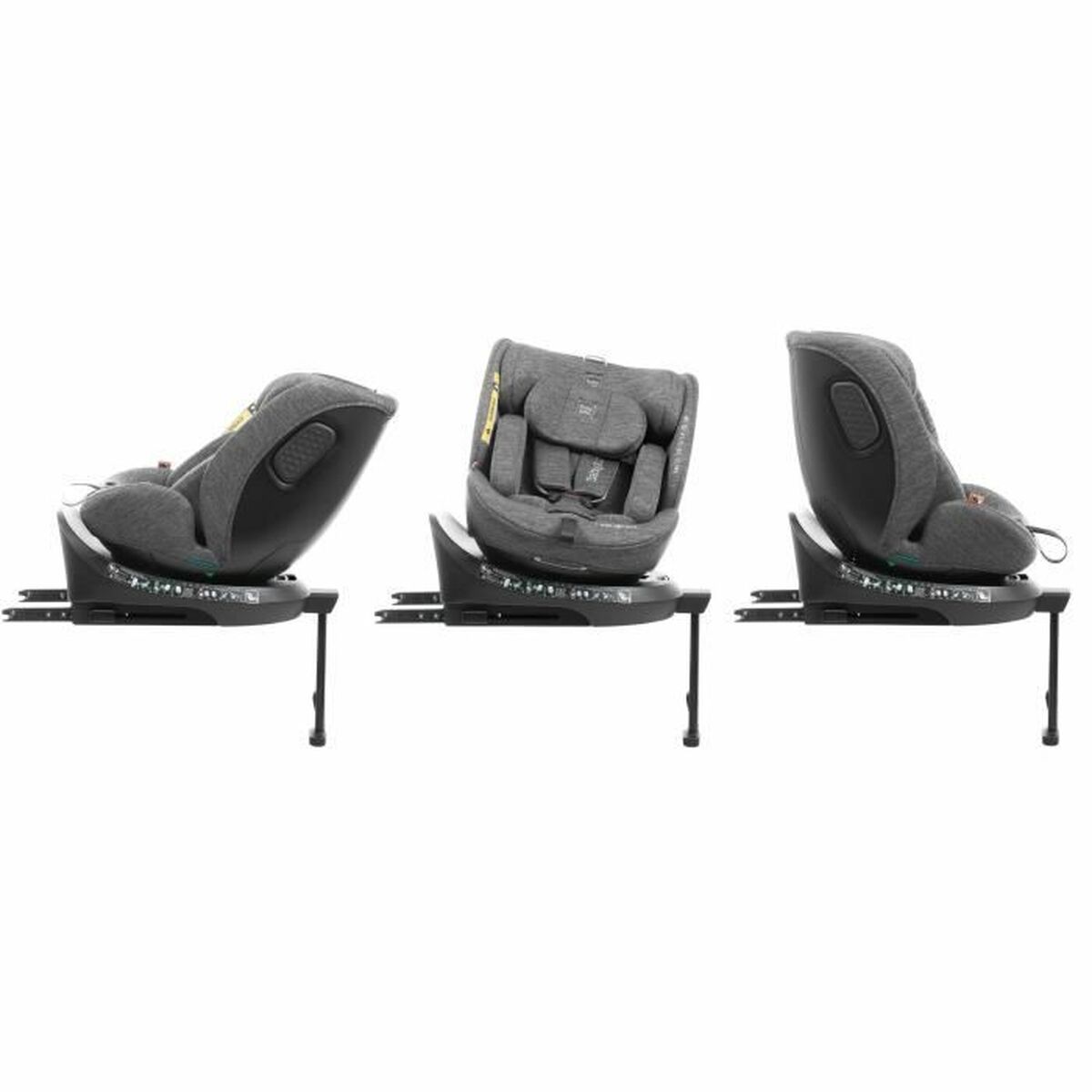 Car Chair Babyauto CORE Grey 0 (de 0 a 10 kilos) I (9 – 18 kg) II (15-25 kg) III (22 – 36 kg) Children’s ECE R129/04