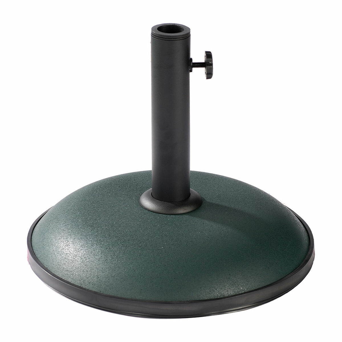 Marbueno Round Umbrella Base Cement 36×29.5 cm 11KG Green Garden, Pool, Terrace 10443