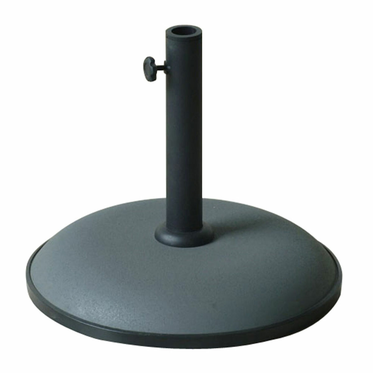Marbueno Round Umbrella Base Cement 41.5×35 cm 15KG Grey Garden, Pool, Terrace 10446