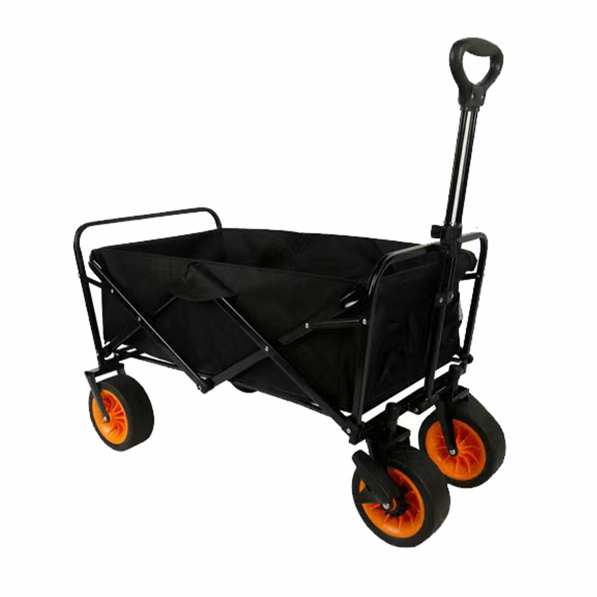 Marbueno Folding Multi-Purpose Trolley Steel 200 KG Black Garden, Beach, Camping 86X50X59 cm Marbueno Folding Multi-Purpose Trolley Steel 200 KG Black Garden, Beach, Camping 86X50X59 cm