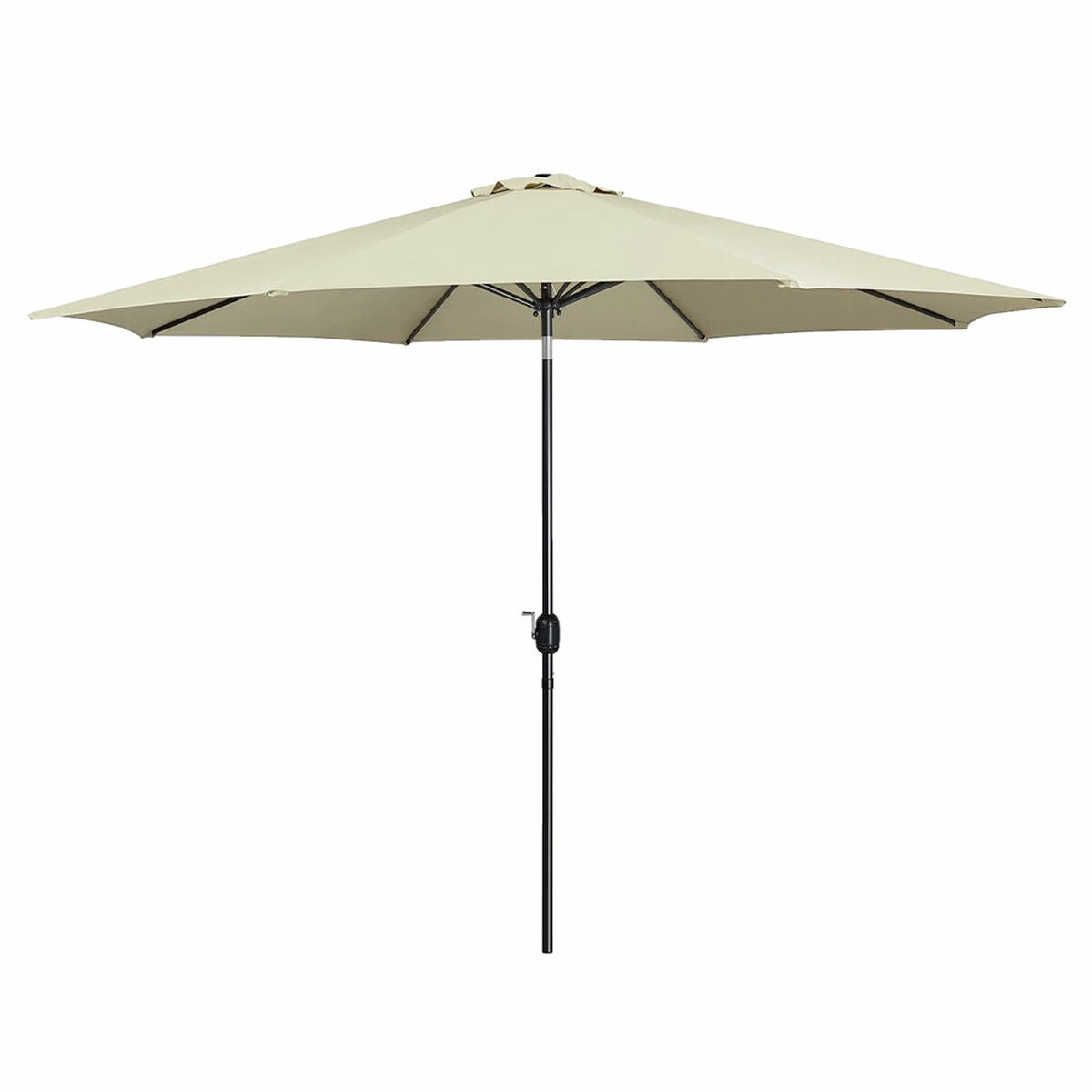 Marbueno Umbrella Steel 8 Ribs D270 cm Polyester Beige Garden, Pool, Terrace 10483 Marbueno Umbrella Steel 8 Ribs D270 cm Polyester Beige Garden, Pool, Terrace 10483