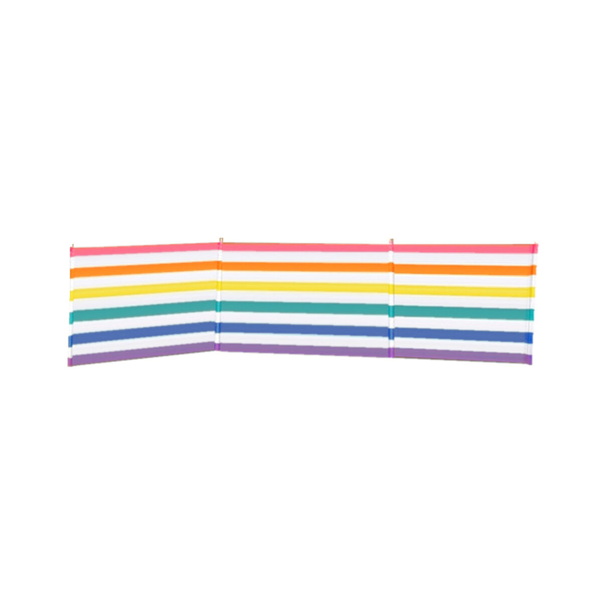 Windbreak 4 Poles Steel Polyester Stripes 360X80 cm Beach, Pool, Garden, Camping 10496 Windbreak 4 Poles Steel Polyester Stripes 360X80 cm Beach, Pool, Garden, Camping 10496