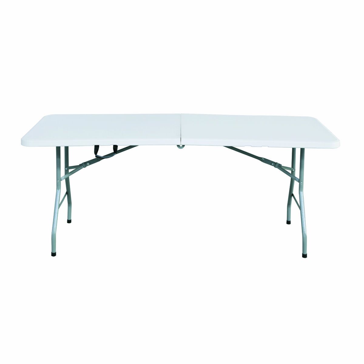Marbueno Folding Table Resin White 180x70x74 cm Catering, Beach, Camping 10529
