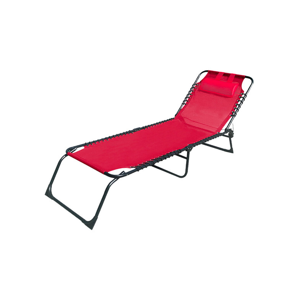 Sun-lounger Marbueno 10000 Red 190 x 27 x 58 cm Sun-lounger Marbueno 10000 Red 190 x 27 x 58 cm