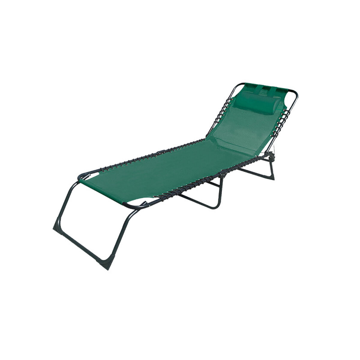 Sun-lounger Marbueno Green 190 x 27 x 58 cm Sun-lounger Marbueno Green 190 x 27 x 58 cm