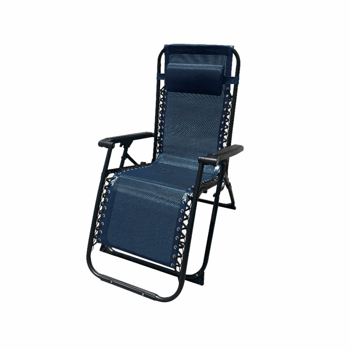 Folding Chair Marbueno Blue 90 x 108 x 66 cm Folding Chair Marbueno Blue 90 x 108 x 66 cm