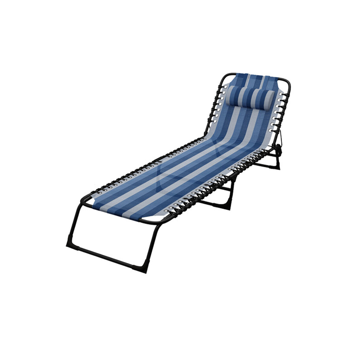 Sun-lounger Marbueno Blue 190 x 27 x 58 cm Sun-lounger Marbueno Blue 190 x 27 x 58 cm