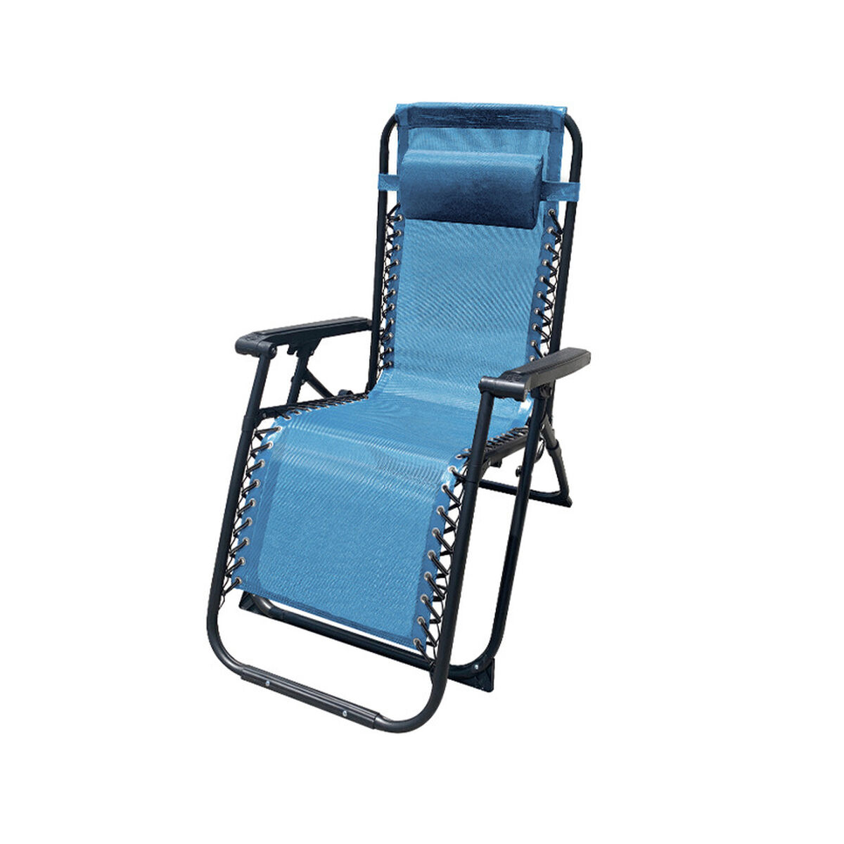 Folding Chair Marbueno Blue 90 x 108 x 66 cm Folding Chair Marbueno Blue 90 x 108 x 66 cm