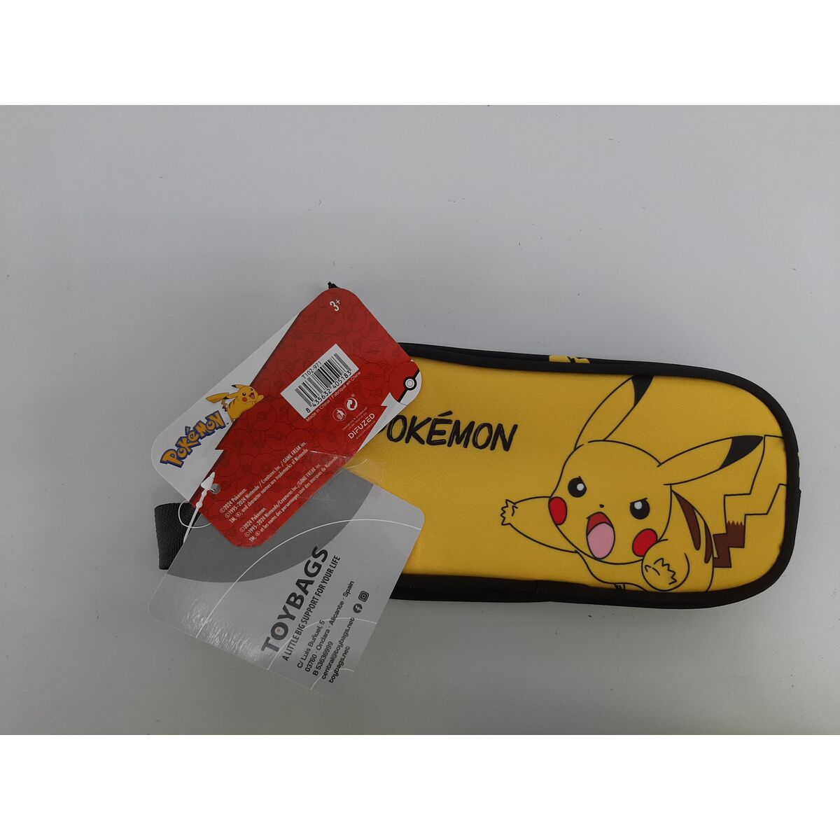 School Case Pokémon Pikachu 10 x 21 x 8 cm