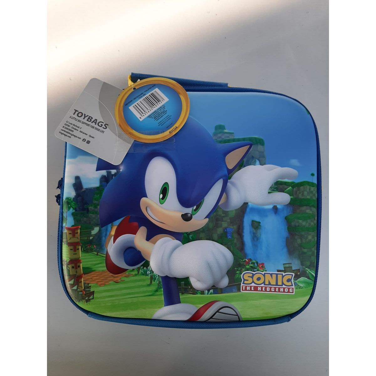 3D School Bag Sonic 22 x 20 x 7 cm