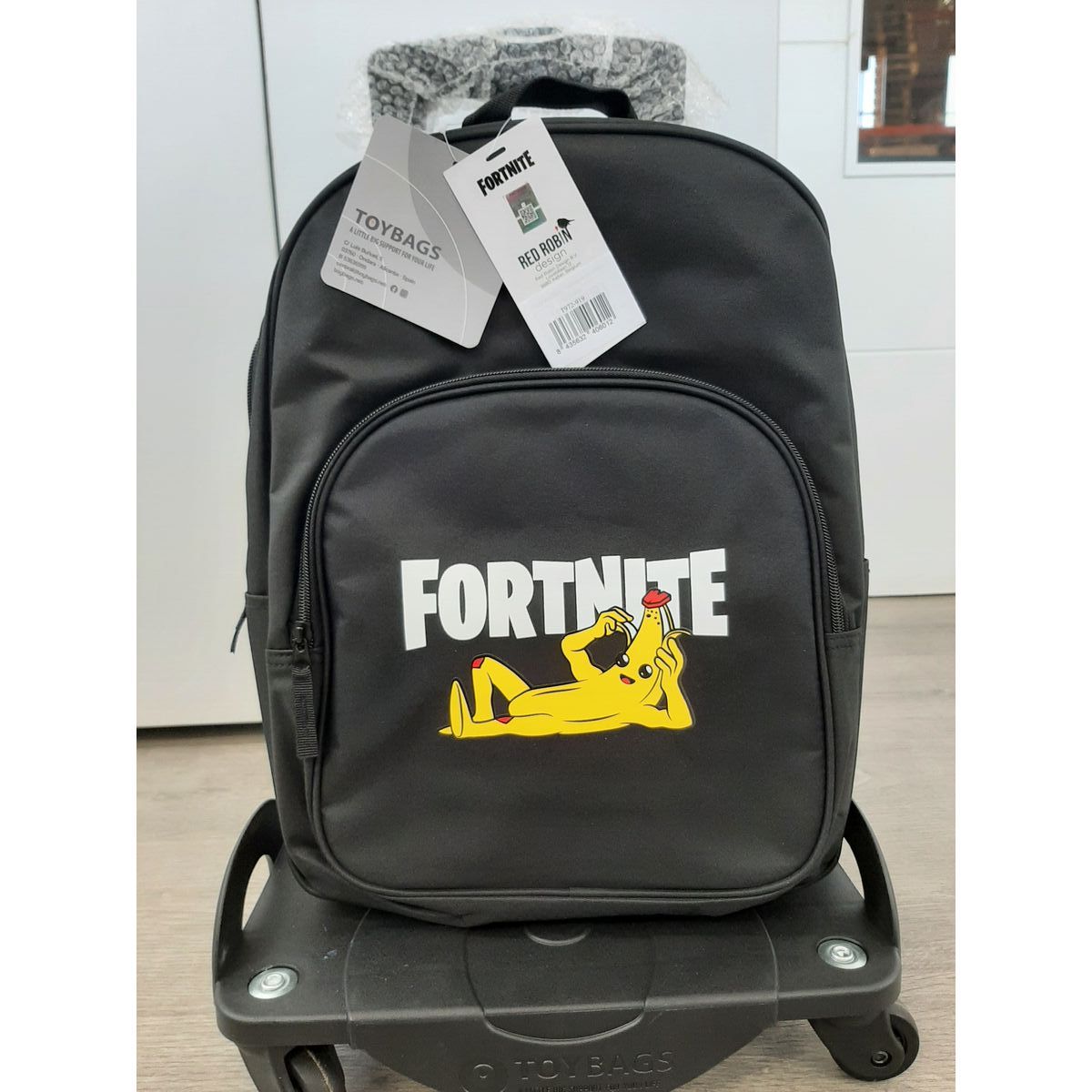 School Rucksack with Wheels Fortnite Crazy Banana 41 x 30,5 x 12 cm