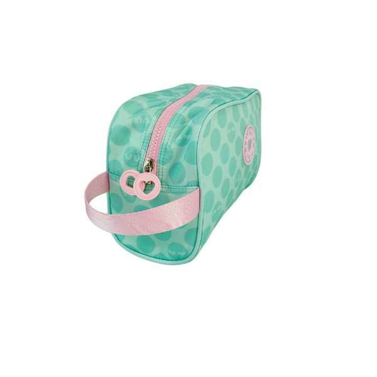 Travel Vanity Case Toybags Blin Blin Kiss Me Green 15 x 25 x 11 cm
