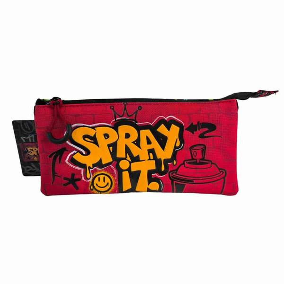 Triple Carry-all Toybags Grafitti 11 x 23 x 5 cm Triple Carry-all Toybags Grafitti 11 x 23 x 5 cm