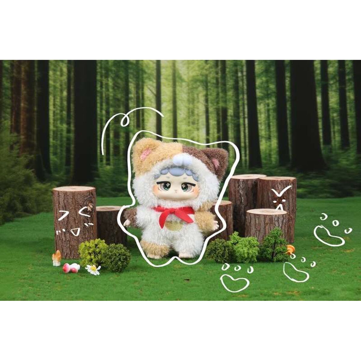 Fluffy toy Niinoo’s Meow Moo